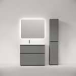 Тумба 100 см Folk Floor Ergraut soft Напольная Sancos с умывальником CN7014 — изображение 3