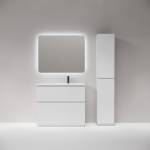 Тумба 100 см Folk Floor Bianco Напольная Sancos с умывальником CN7015 — изображение 3