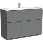 Тумба 120 см Folk Floor Ergraut soft Напольная Sancos с умывальником CN7017