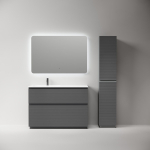 Тумба 120 см Folk Floor Grey soft Напольная Sancos с умывальником CN7020 — изображение 3