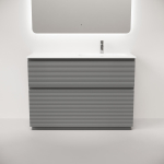 Тумба 120 см Folk Floor Ergraut soft Напольная Sancos с умывальником CN7021 — изображение 4