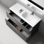 Тумба 120 см Folk Floor Grey soft Напольная Sancos с умывальником CN7021 — изображение 5