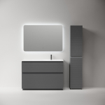 Тумба 120 см Folk Floor Grey soft Напольная Sancos с умывальником CN7021 — изображение 3