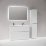 Тумба 120 см Folk Floor Bianco Напольная Sancos с умывальником CN7016 — изображение 2