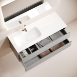 Тумба 120 см Folk Ergraut soft ПОДВЕСНАЯ Sancos с умывальником CN7020 — изображение 5