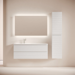 Тумба 120 см Folk Bianco ПОДВЕСНАЯ Sancos с умывальником CN7020 — изображение 3