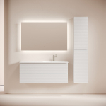 Тумба 120 см Folk Bianco ПОДВЕСНАЯ Sancos с умывальником CN7021 — изображение 3