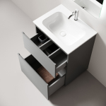 Тумба 60 см Folk Floor Ergraut soft Напольная Sancos с умывальником CN7011 — изображение 5