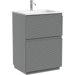 Тумба 60 см Folk Floor Ergraut soft Напольная Sancos с умывальником CN7011