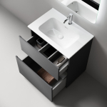 Тумба 70 см Folk Floor Grey soft Напольная Sancos с умывальником CN7007 — изображение 2