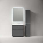 Тумба 70 см Folk Floor Grey soft Напольная Sancos с умывальником CN7007 — изображение 4