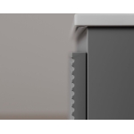 Тумба 100 см Folk Ergraut soft ПОДВЕСНАЯ Sancos с умывальником CN7013 — изображение 8