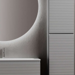 Тумба 100 см Folk Ergraut soft ПОДВЕСНАЯ Sancos с умывальником CN7013 — изображение 4