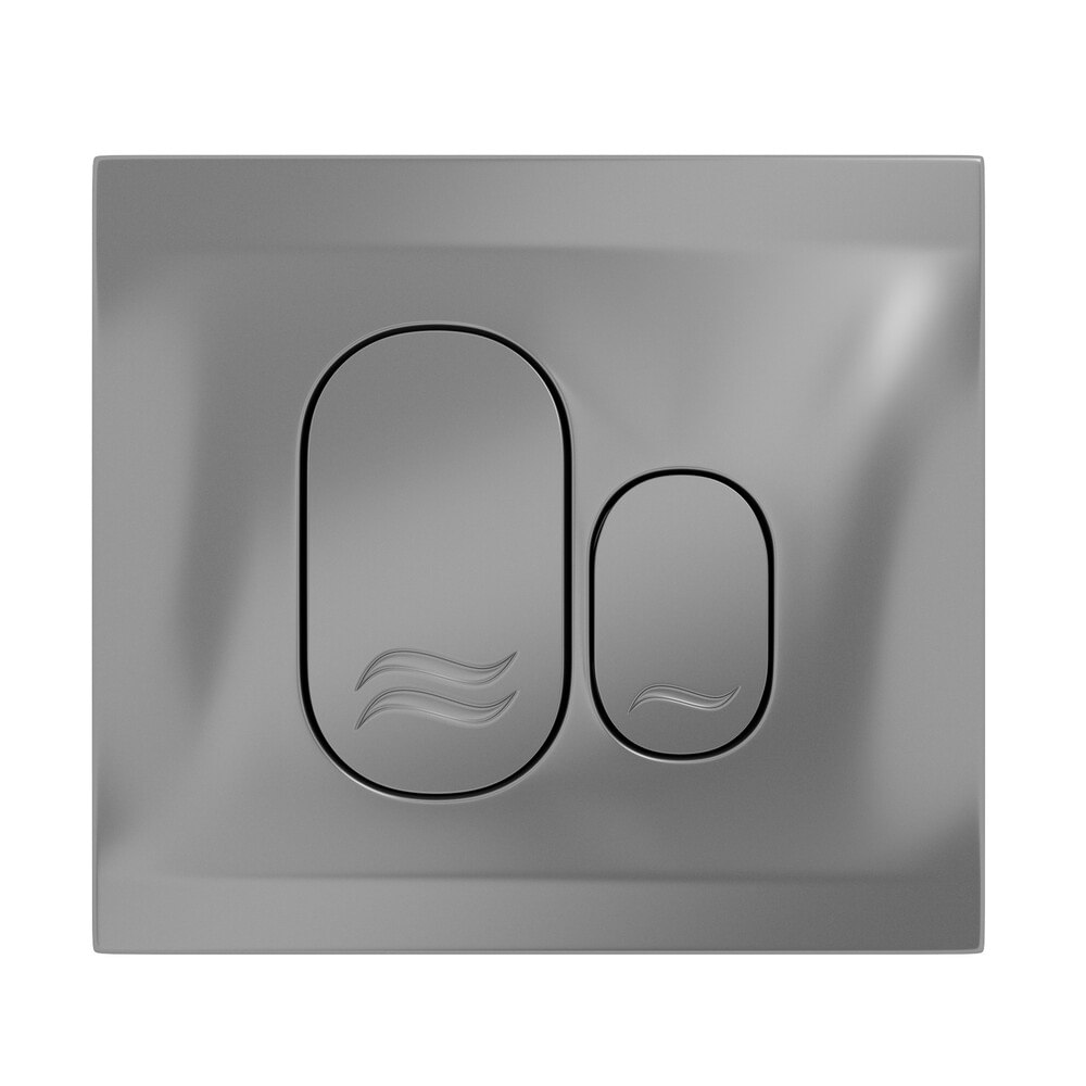 Клавиша смыва хром матовый Grossman Galaxy 800.Т1.01.110.110/Германия