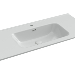 Обрамление для переливного отверcтия заглушка на перелив для раковины белый CeramicaNova CN010MW/Италия — изображение 2