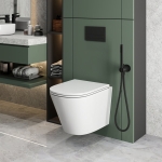 Унитаз безободковый ТОРНАДО подвесной GROSSMAN GR-4403SQ/Германия — изображение 9