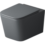 Унитаз безободковый ТОРНАДО подвесной МАТОВЫЙ GROSSMAN GR-4404GMSQ/Германия