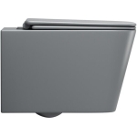 Унитаз безободковый ТОРНАДО подвесной МАТОВЫЙ GROSSMAN GR-4404GMSQ/Германия — изображение 5