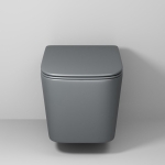 Унитаз безободковый ТОРНАДО подвесной МАТОВЫЙ GROSSMAN GR-4404GMSQ/Германия — изображение 7