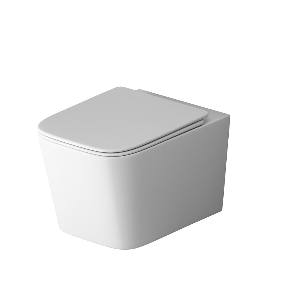 Унитаз безободковый ТОРНАДО подвесной МАТОВЫЙ GROSSMAN GR-4404MSQ/Германия