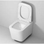 Унитаз безободковый ТОРНАДО подвесной МАТОВЫЙ GROSSMAN GR-4404MSQ/Германия — изображение 8