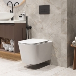 Унитаз безободковый ТОРНАДО подвесной GROSSMAN GR-4404SQ/Германия — изображение 11