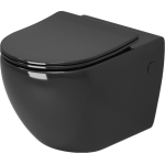 Унитаз безободковый подвесной GROSSMAN GR-4411BLACK S/Германия — изображение 2