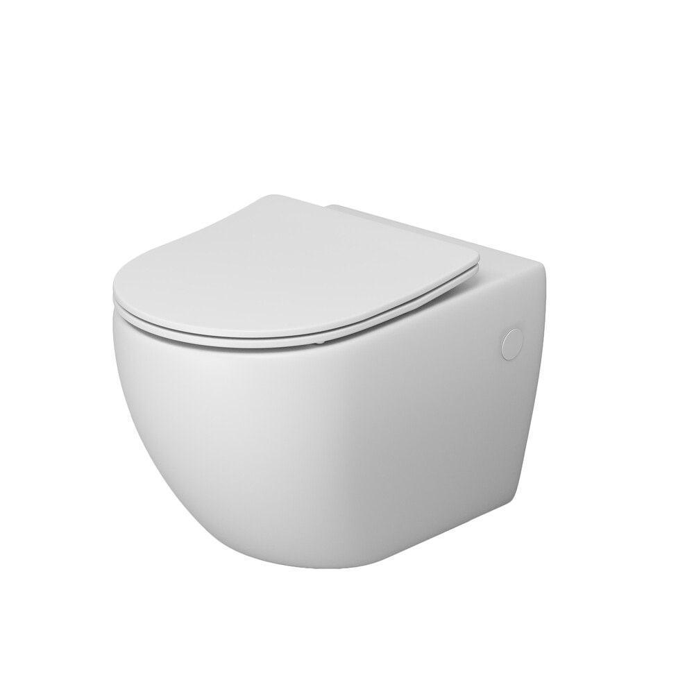 Унитаз безободковый ТОРНАДО подвесной МАТОВЫЙ GROSSMAN GR-4411MSQ/Германия