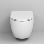 Унитаз безободковый ТОРНАДО подвесной МАТОВЫЙ GROSSMAN GR-4411MSQ/Германия — изображение 3