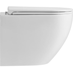 Унитаз безободковый ТОРНАДО подвесной МАТОВЫЙ GROSSMAN GR-4411MSQ/Германия — изображение 5