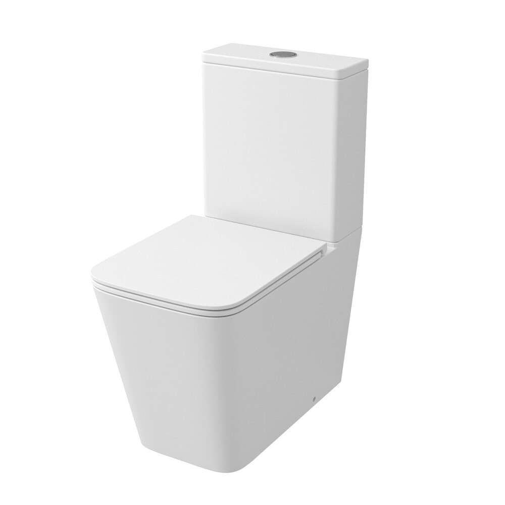 Унитаз безободковый ТОРНАДО МАТОВЫЙ напольный GROSSMAN GR-4418MSQ/Германия