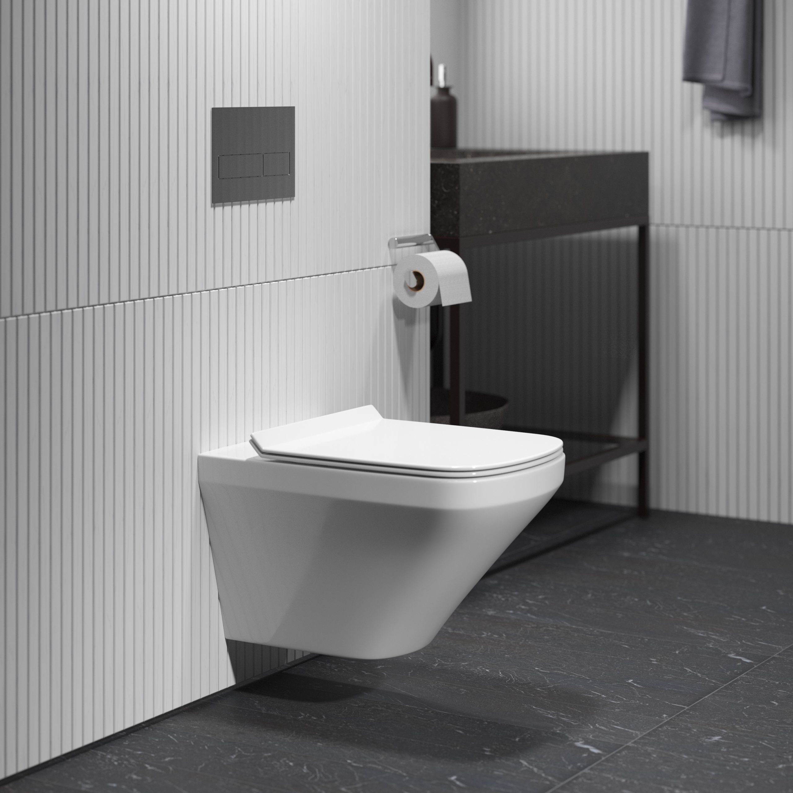 Унитаз безободковый подвесной GROSSMAN GR-4440S/Германия