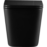 Унитаз безободковый ТОРНАДО ЧЁРНЫЙ МАТОВЫЙ подвесной GROSSMAN GR-4441BMSQ/Германия — изображение 2