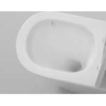 Унитаз безободковый ТОРНАДО МАТОВЫЙ напольный GROSSMAN GR-4449MSQ/Германия — изображение 8