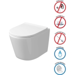 Унитаз безободковый ТОРНАДО подвесной GROSSMAN GR-4477SQ/Германия — изображение 2