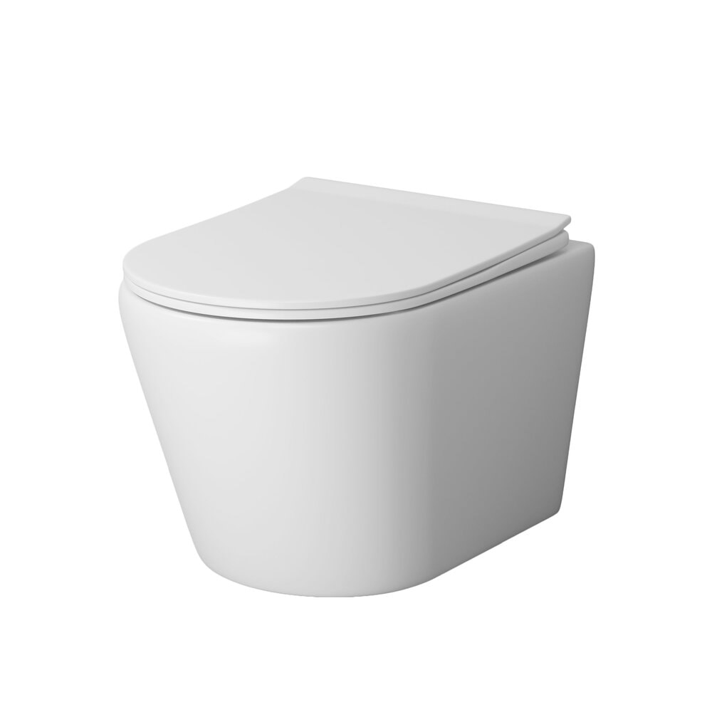 Унитаз безободковый МАТОВЫЙ подвесной GROSSMAN Fly GR-4478MS /Германия