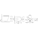 Унитаз безободковый подвесной GROSSMAN Fly GR-4478S/Германия — изображение 6