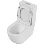 Унитаз безободковый ТОРНАДО МАТОВЫЙ напольный GROSSMAN GR-4494MSQ/Германия — изображение 3