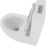 Унитаз безободковый ТОРНАДО МАТОВЫЙ напольный GROSSMAN GR-4494MSQ/Германия — изображение 4