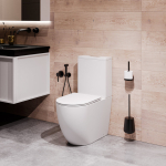 Унитаз безободковый ТОРНАДО МАТОВЫЙ напольный GROSSMAN GR-4494MSQ/Германия — изображение 9