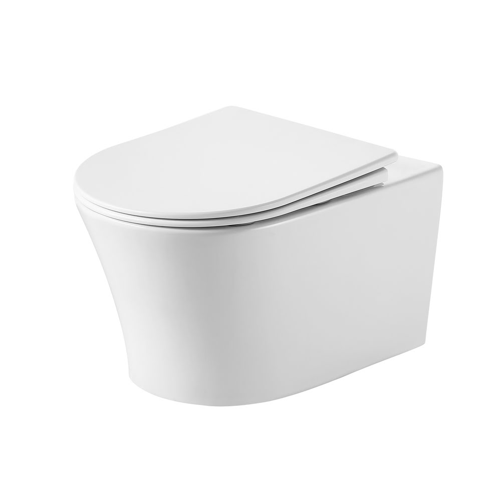 Унитаз подвесной ТОРНАДО с тонким ободком Grossman Thin Rim GR-5604SQ/Германия