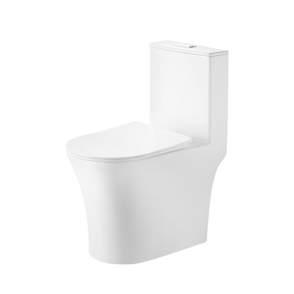 Унитаз напольный моноблок ТОРНАДО с тонким ободком Grossman Thin Rim GR-5607SQ/Германия