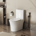 Унитаз напольный моноблок ТОРНАДО с тонким ободком Grossman Thin Rim GR-5607SQ/Германия — изображение 9