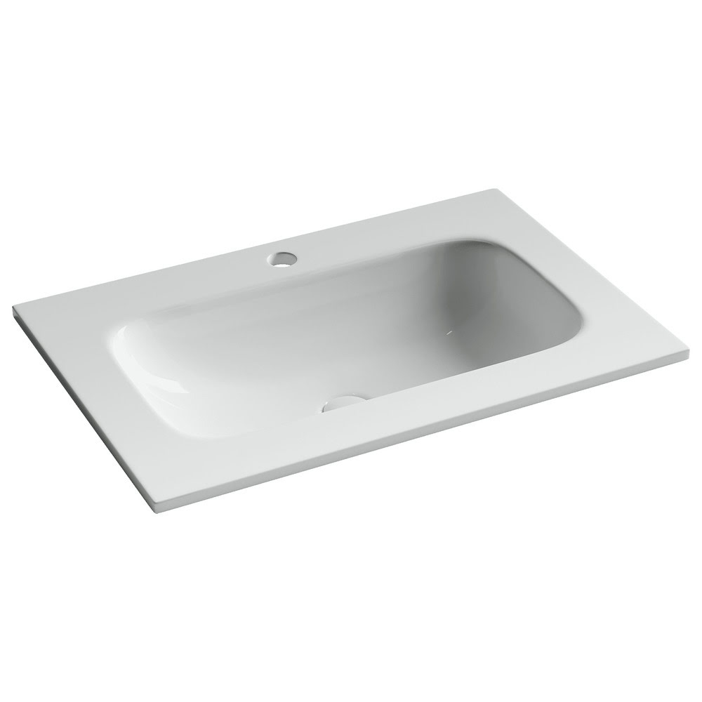Раковина 710х457х137мм Grace CeramicaNova накладной прямоугольный CN7031/Италия