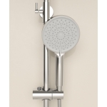 Душевая стойка с термостатическим смесителем SC11001CH Sancos Teo Хром глянцевый/Италия — изображение 5