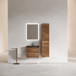 Тумба 60 см Libra ПОДВЕСНАЯ Sancos Дуб чарльстон с умывальником CN7001MB — изображение 2