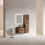 Тумба 60 см Libra ПОДВЕСНАЯ Sancos Дуб чарльстон с умывальником CN7001MB — изображение 3