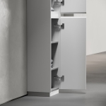 Пенал 35 см Libra Floor SANCOS Белый глянец эмаль Напольный — изображение 4