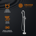 Смеситель для ванны/душа напольный Orange Steel M99-336cr / Германия — изображение 9