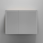 Зеркальный шкаф 990х740х150мм SANCOS Mirror с LED-подсветкой Дуб галифакс Правый/Италия — изображение 4